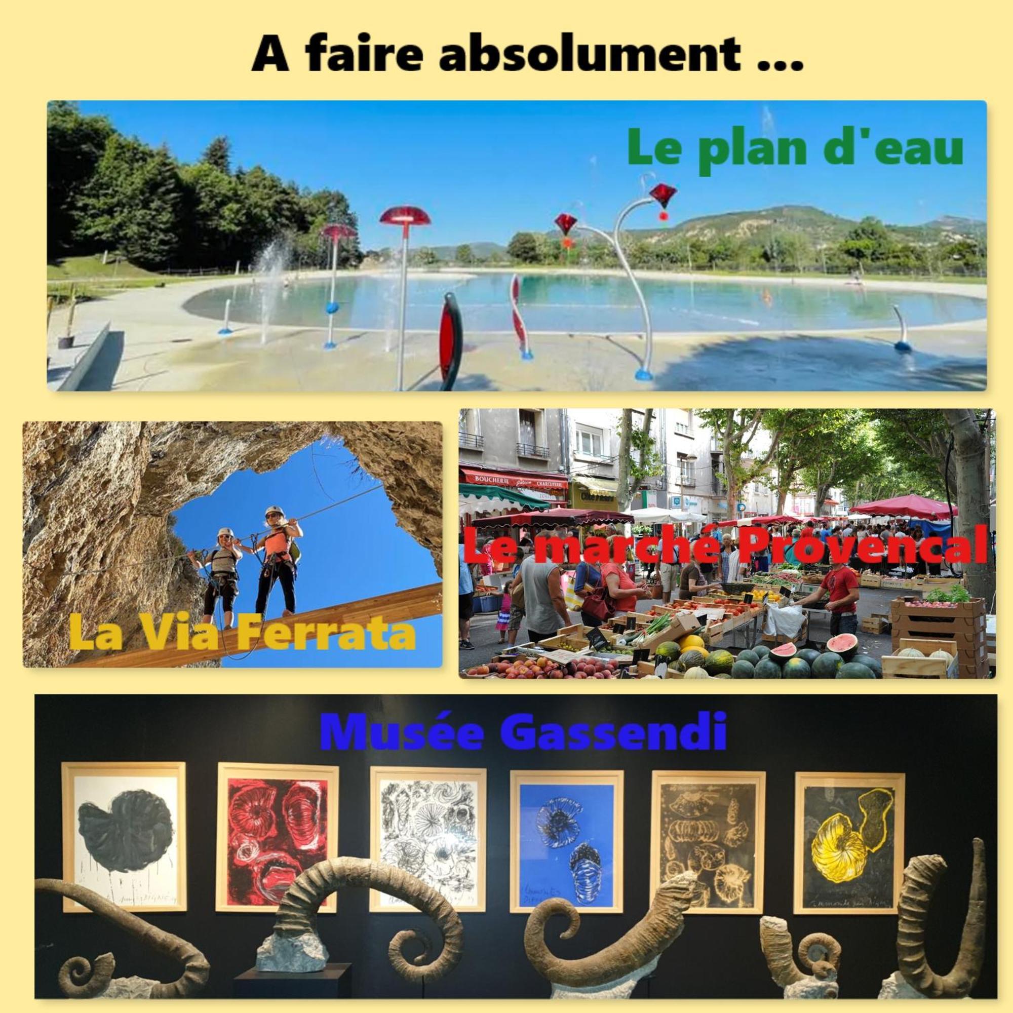 Charmant T3 Avec Piscine Digne-les-Bains Buitenkant foto